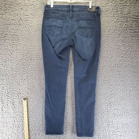 Lucky Brand Jeans Womens Size 10 Blue Lolita Skinny Mid Rise Stretch Denim - Picture 12 of 13